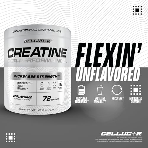 Cellucor Cor-Performance Creatine Monohydrate serving scoop demonstration