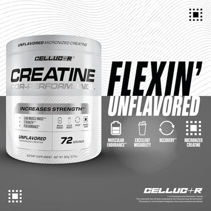 Authentic Cellucor Cor-Performance Creatine packaging for strength training