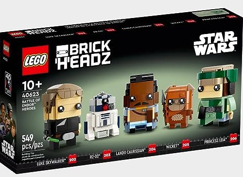 LEGO Star Wars 40623 Lando Calrissian Princess Leia and Wicket Ewok brick figures
