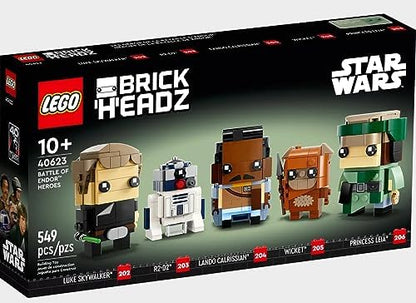 LEGO Star Wars 40623 Lando Calrissian Princess Leia and Wicket Ewok brick figures