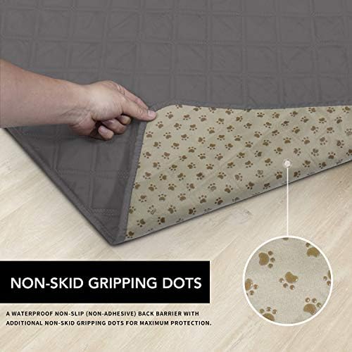 Easy-Going waterproof pet furniture cover spread across a large bed
