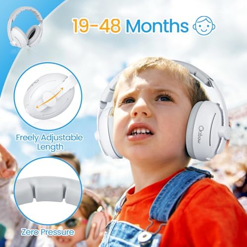 Soft sponge cushion detail of Orzbow baby ear protection