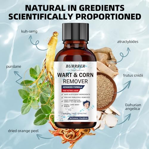 BURRRER professional cryotherapy style wart remover kit for home use on feet.