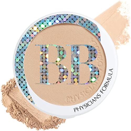 Physicians Formula Super BB Powder front view of holographic compact