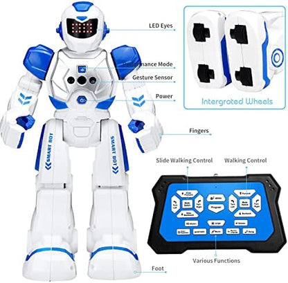 Top view of KingsDragon robot toy showcasing armor design