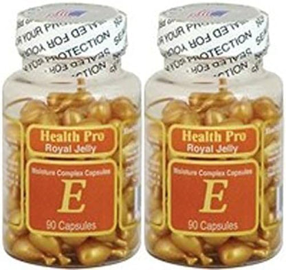 Nu-Health topical moisture complex capsules displaying individual single use amber colored softgels for dry skin care