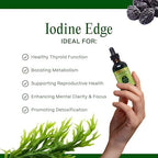 Go Nutrients Iodine Edge package label showing ingredients and serving size