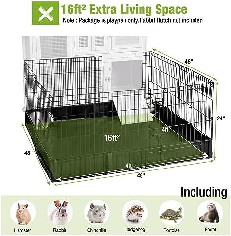 GUTINNEEN indoor pet playpen assembled structure
