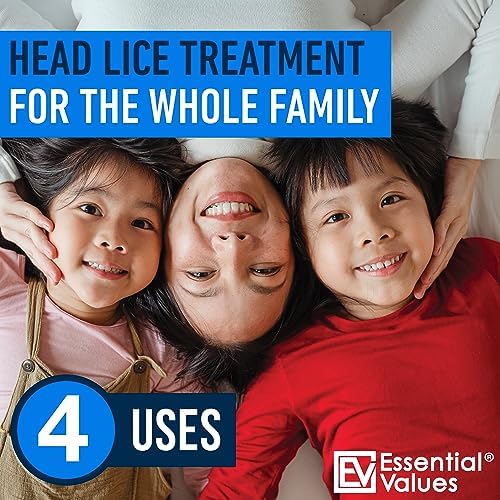 Lice Ice non-toxic head lice treatment bottle label details