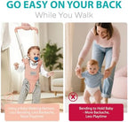 Side view of BethBear toddler walking harness support system