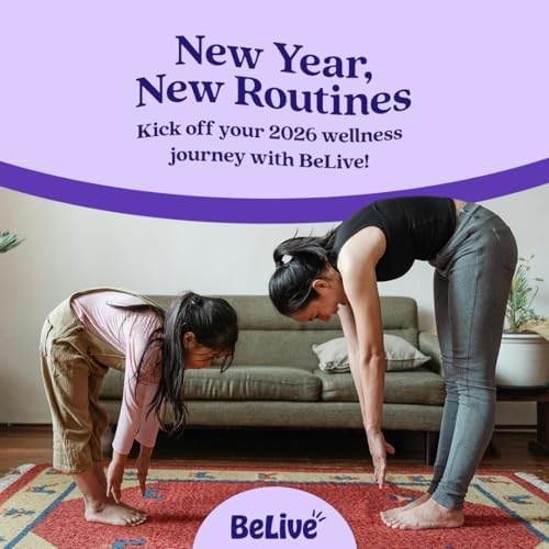 BeLive non constipating iron dietary supplement for adults and kids