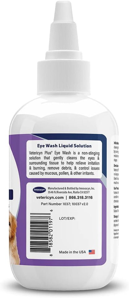 Close up of Vetericyn Plus label details