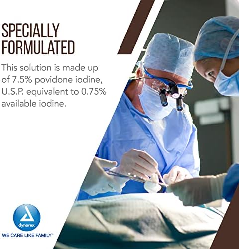 Topical antiseptic solution bottle for surgical use