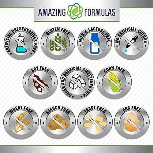Amazing Formulas Citicoline 120 capsules label details