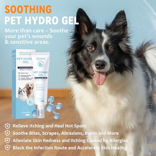 Blessmeet non toxic pet hydrogel safe if licked formula for allergies