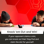 Fat Brain Toys Magshuto Knockout Rail action shot