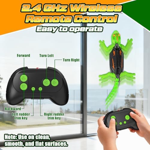 Goody King RC crawler performing 360 degree floor stunts