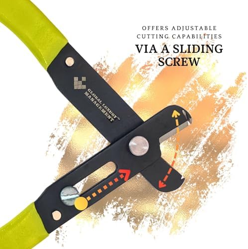 Side view of the generic precision bird tool demonstrating the rust resistant black oxide finish on the blades.