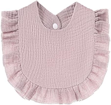 Soft muslin fabric texture of Nishine baby drool bibs