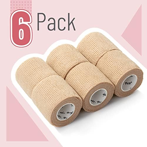 Cohesive medical tape roll showing close up of breathable porous texture