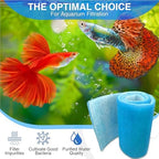 Close up view of the one inch thick Big Kahuna pond and aquarium media roll.