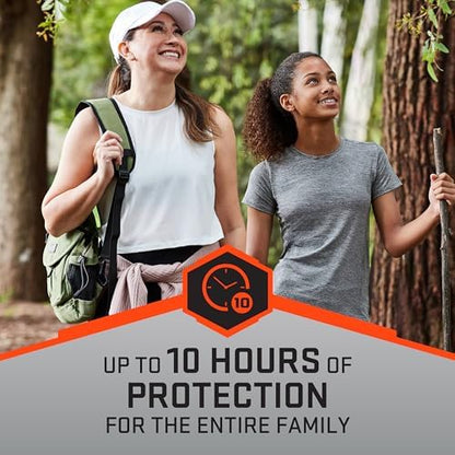 Back label of Repel 100 Insect Repellent showing the ninety eight percent DEET ingredient details