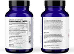 Ora Organic Head and Heart algal DHA supplement facts and pure ingredient label.