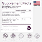 Pure Micronutrients Organic Resveratrol daily serving size display