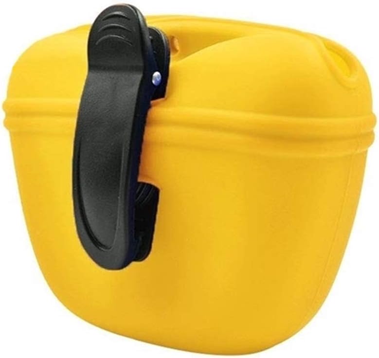 RoyalCare Silicone Dog Treat Pouch-Small Training Bag-Portable Dog Treat Bag for Leash with Magnetic Closure and Waist Clip[US Design Patent] - Image 9