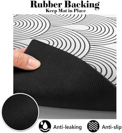 Ayiashiab quick dry dog mat surface texture closeup
