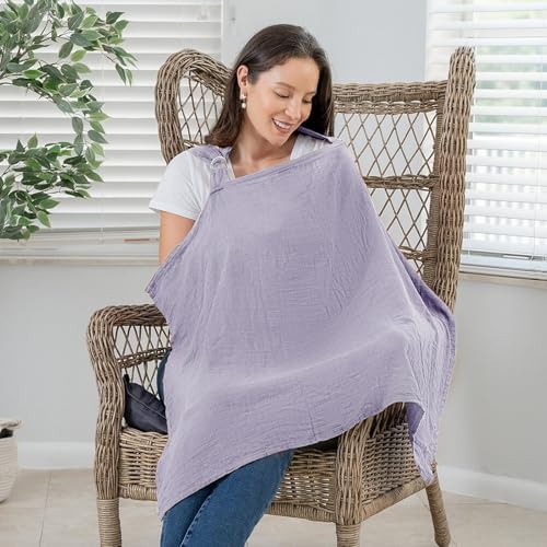 Cinaci breastfeeding cover reinforced neckline structure