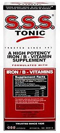Gamenote high potency iron and B-vitamin liquid tonic twin pack