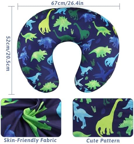 High quality fabric detail of Tanofar nursing pillow cover for babies