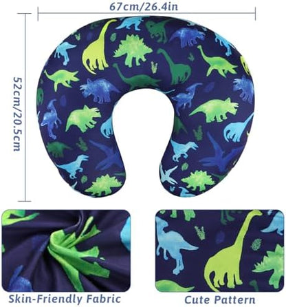 High quality fabric detail of Tanofar nursing pillow cover for babies
