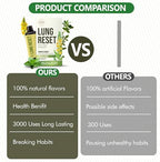 CONVERTTA lung health detox pen packaging with 3000 uses label