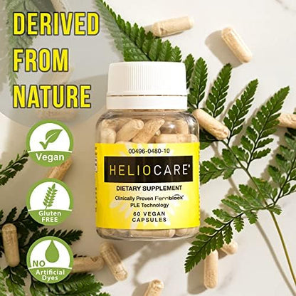 Heliocare antioxidant dietary supplement side profile