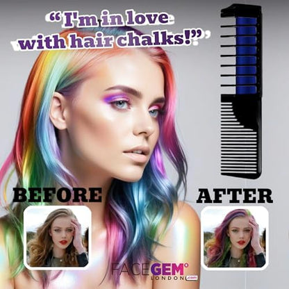 Facegem London washable hair dye comb applicators
