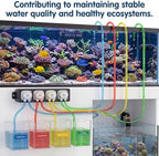 Nuanchu leak proof aquarium maintenance hoses designed for accurate chemical dosing
