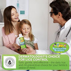 Schooltime non-toxic lice shampoo and spray bottles