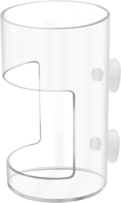 LQMBABY fish tank feeding tray front view inside clear aquarium