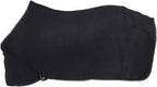 Tough 1 soft fleece horse blanket liner sheet front view in black