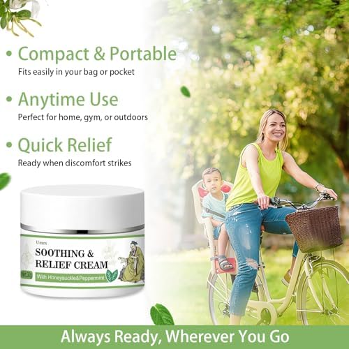 Umex Intensive Itch Relief Cream secure USA imported packaging view