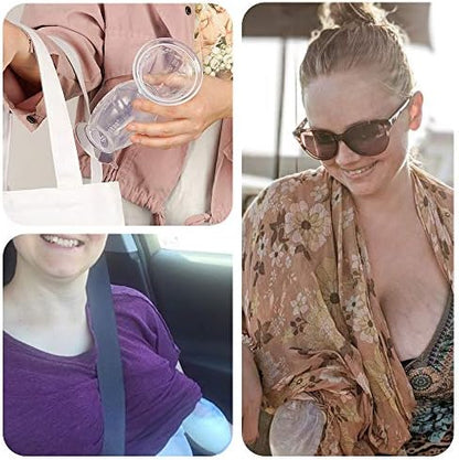 Haakaa manual breastfeeding pump with airtight white flower stopper insert