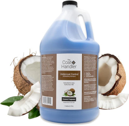 The Coat Handler Undercoat Control Deshedding Dog Shampoo 1 Gallon front view