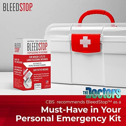 BleedStop first aid kit essential for blood thinner patients and hikers
