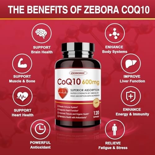 Evorina Zebora softgels container highlighting PQQ and Omega-3 ingredients