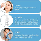 Authentic USA imported TWILASH BY DLY eyelid hygiene kit for Indian customers.