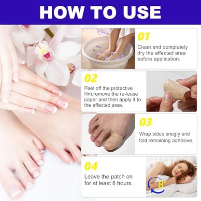 OMZOK extra strength formula for thinning and smoothing thick toenails
