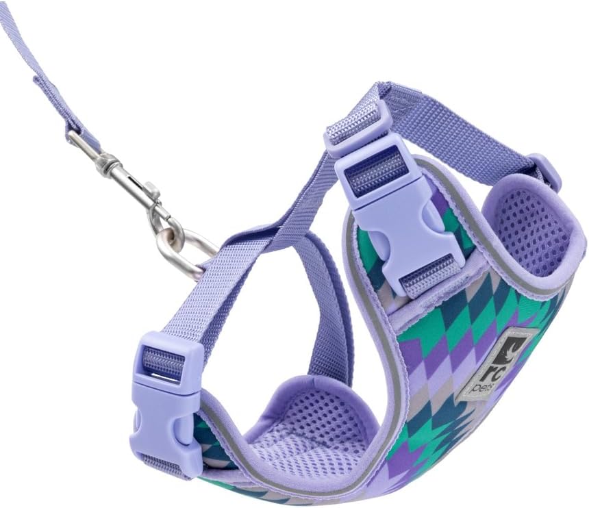 RC Pet Products reflective cat harness for low light visibility side view