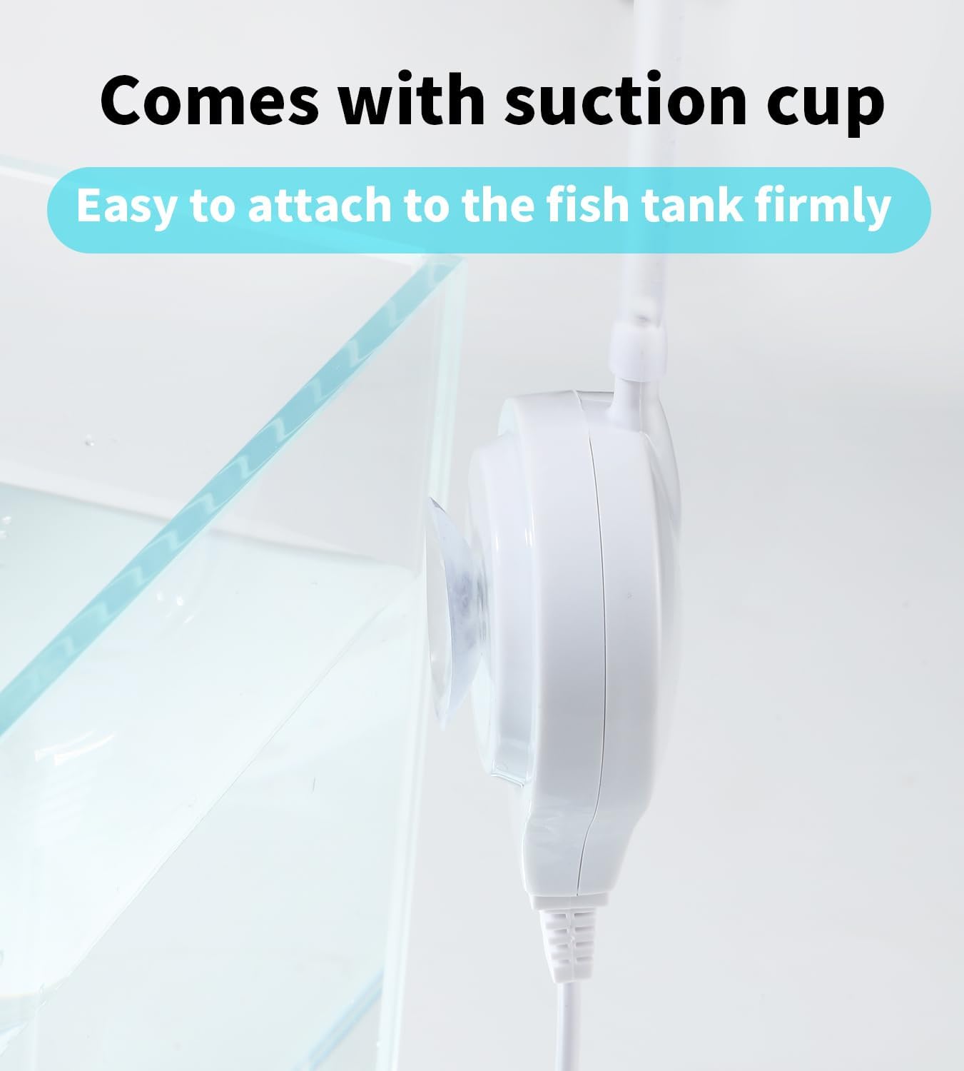 Cuypas aquarium air pump components including air stone